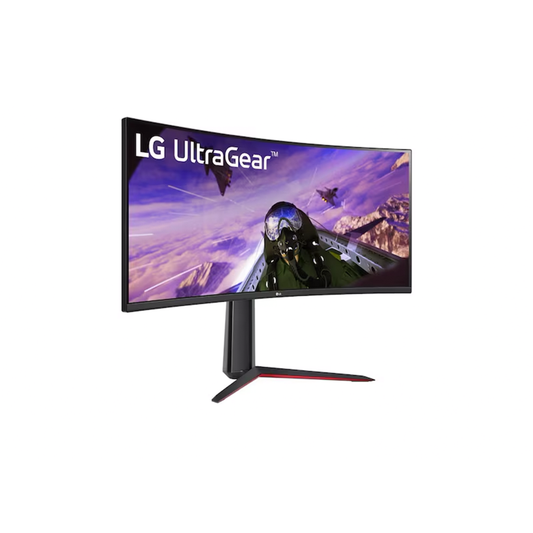 LG Electronics Ultra gear 34GP63A 21:9 Curved Gaming LED Monitor| 86.42 Cm (34 Inch) | Qhd 3440 X 1440| 5Ms| 160Hz|AMD Free sync Premium| HDR 10|Srgb 99%|Height Adjust Stand |DP| HDMI| Speaker| Headphone Out