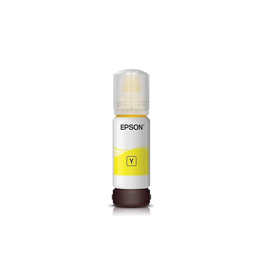 Epson 003 Yellow Ink Bottle| 65ml| Water Resistant |High page yield| Instant-drying| Compatible with epson printers