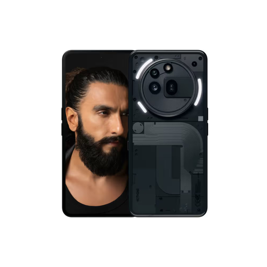 Nothing Phone 3A Pro | 8GB RAM | 256GB Storage | Premium Black Unibody Design | Advanced Camera System | 5G Android Smartphone | Long Battery Life