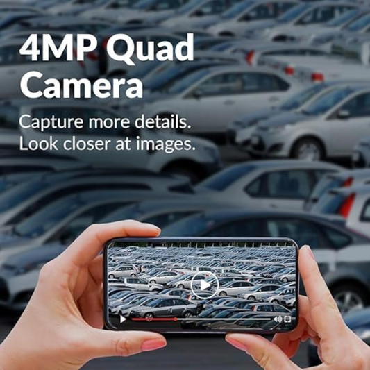 CP PLUS 4MP WI-FI Full Color Outdoor Smart Security Camera | CTC Technology|360˚with Pan & Tilt |Two Way Talk| Human Detection | Night Vision | Supports SD Card (Up to 128 GB) |Alexa & Google- CP-Z43Q