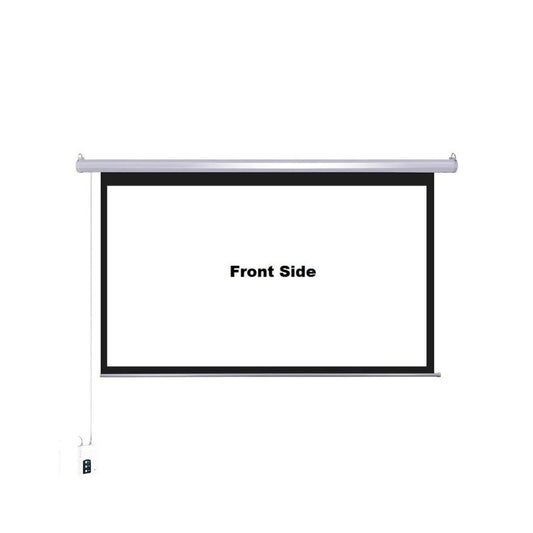Inlight imprint 120″ 16:9 Motorized Projector Screen with Remote – Electric Home Theater & Office Projection