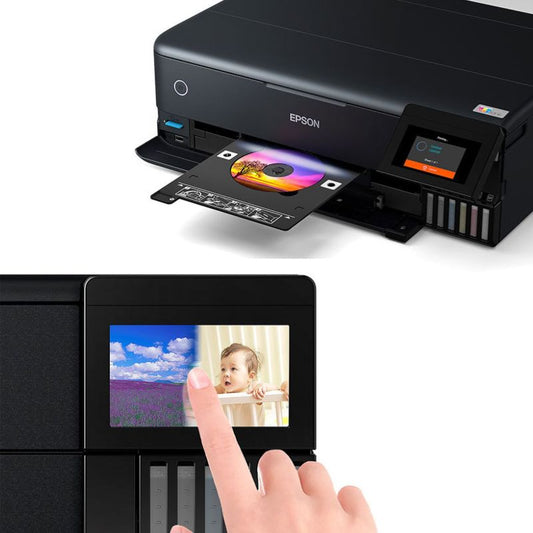 Epson L8180 Ink Tank Printer | A3+ Photo Ink Tank Printer | 6-Color Dye Ink System | Borderless Photo Printing | Wireless, USB & Ethernet Connectivity | High-Resolution Photo Output | Low Cost Per Print
