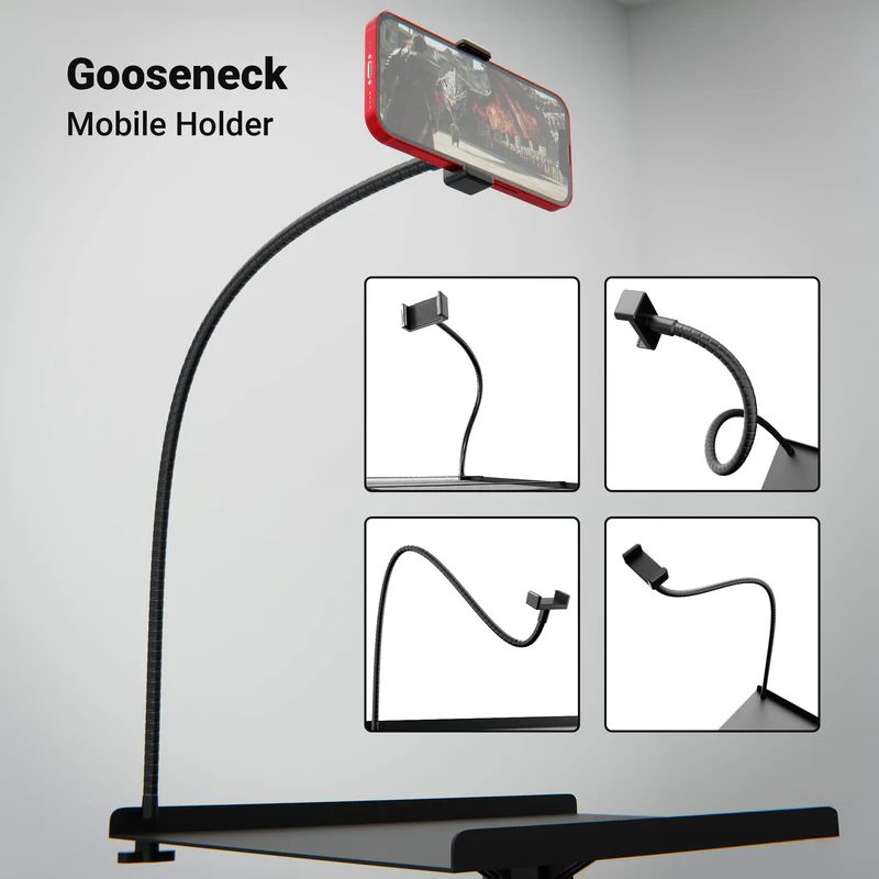 Zebronics ZEB PSH10 Projector Stand | Adjustable & Portable Projector Mount for Home Theater, Office & Classroom