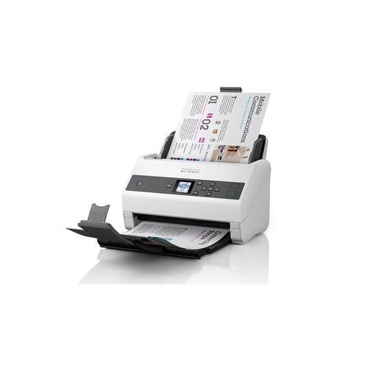 Epson Work Force DS-970 | Ultra-Fast Duplex Document Scanner | High-Volume Batch Scanning | 100-Sheet ADF | Color LCD Control Panel | Advanced Feed & Error Detection | Ideal for Workgroups