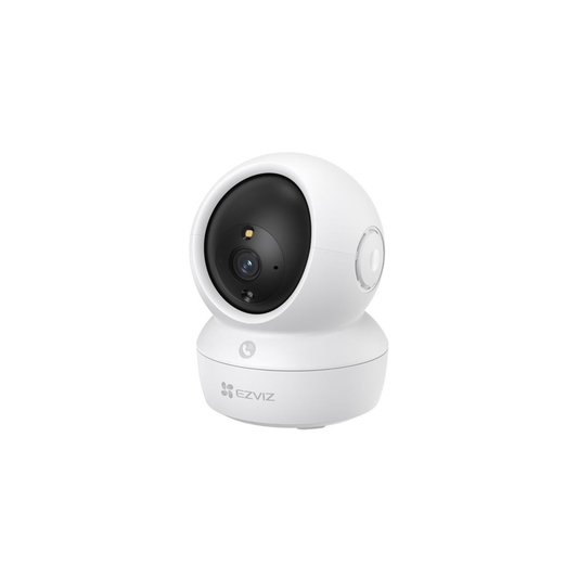 EZVIZ by Hikvision | 2K⁺/4MP AI Pan Tilt Home Security Wi-Fi Smart Camera | OneTouch Call Button | Motion Detection | Smart Color Night Vision | Panaromic View|SDCard Upto 512Gb|Alexa Enabled|H6C PRO