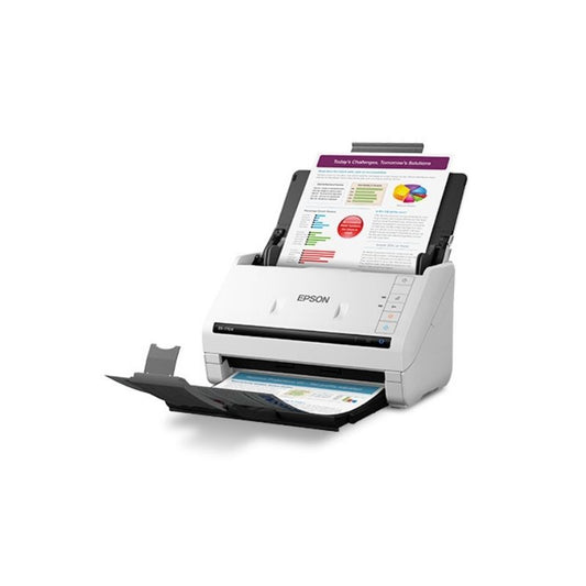 Epson DS‑770II Color Duplex Document Scanner | Up to 45 ppm / 90 ipm Duplex Scanning | 100‑Sheet ADF | 600 dpi Optical Resolution | USB 3.2 Connectivity | Fast, Reliable Office Scanning