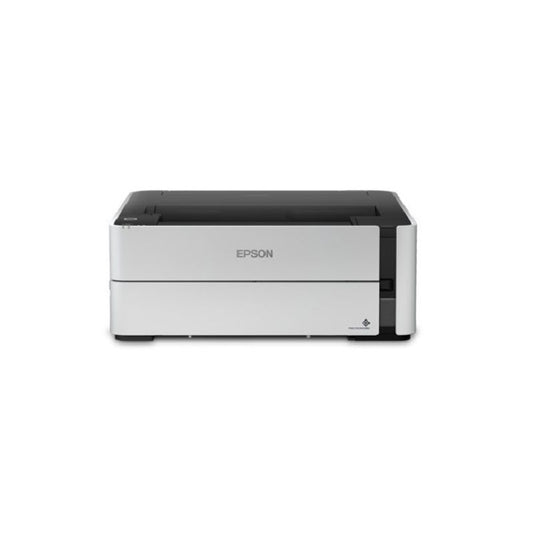 Epson EcoTank M1180 | Monochrome Wi-Fi InkTank Printer | High-Yield Integrated Ink Tank | PrecisionCore™ Pigment Ink Printing | Auto Duplex & Mobile Printing | Ethernet, Wi-Fi & USB Connectivity | Low Cost Per Prin