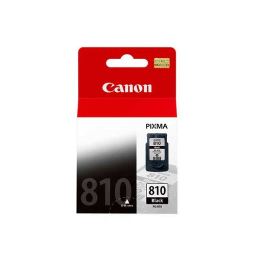 Canon PG-810 Black Ink Cartridge | Genuine Pigment Ink for Canon Pixma Printers | Sharp Text Printing | Smudge Resistant | Long Lasting Page Yield | Home & Office Use | Canon PG810 Ink Cartridge