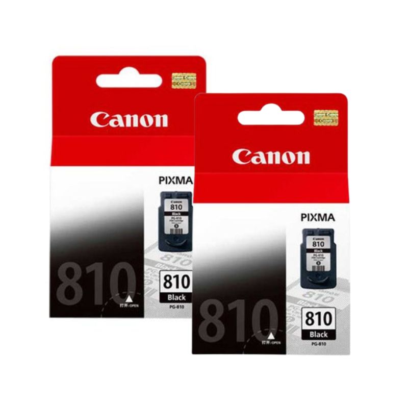 Canon PG-810 Black Ink Cartridge | Genuine Pigment Ink for Canon Pixma Printers | Sharp Text Printing | Smudge Resistant | Long Lasting Page Yield | Home & Office Use | Canon PG810 Ink Cartridge