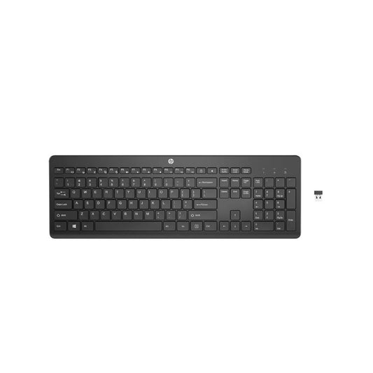 HP 230 WL Wireless Desktop Keyboard | 1600 DPI Precision (When in Combo) | Reliable 10m Wireless RangeQuiet & Responsive Keystrokes | Plug & Play USB Connectivity | Sleek Modern Aesthetic | 1-Year Manufacturer Warranty