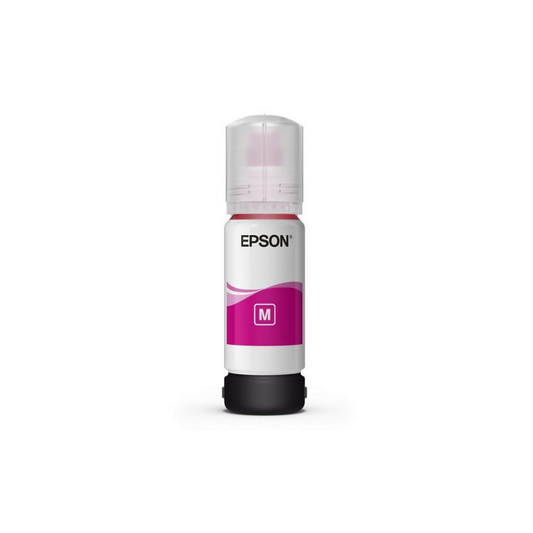 Epson 001 Magenta Ink Bottle|70 ml |Genuine High-Yield Dye Ink for Epson EcoTank Printers| Bright and Long-Lasting Color Printing| Comapctable with Epson printers