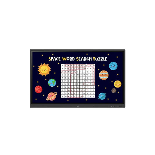 LG 65TR3DK | 65" 4K UHD Commercial Display | webOS Smart Platform | HDMI/DP/USB/LAN | Built-in Speakers