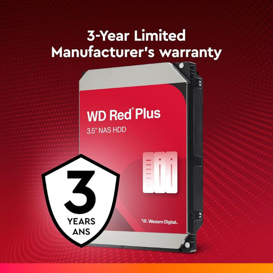 WD Red 4TB NAS SATA HDD WD40EFPX 6Gb s 256MB Cache 3 5 Inch Internal Hard Drive for NAS Systems 24 7 Operation 3 Year Warranty
