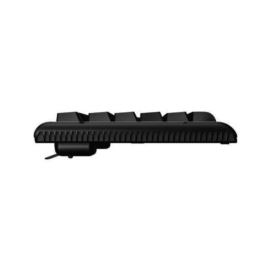 HP K280 Wired Gaming Keyboard | Dynamic Lighting Effects | Wear-Resistant Double-Injection KeycapsDedicated Gaming Mode | Adjustable Tilt Legs for Comfort | Reliable Performance for Home & Office | 1-Year Warranty