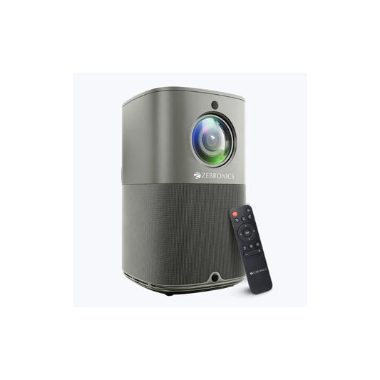Zebronics PixaPlay 18 Smart LED HD Projector – HD Display, Android OS, Home Theater Projector with Multiple Connectivity Options