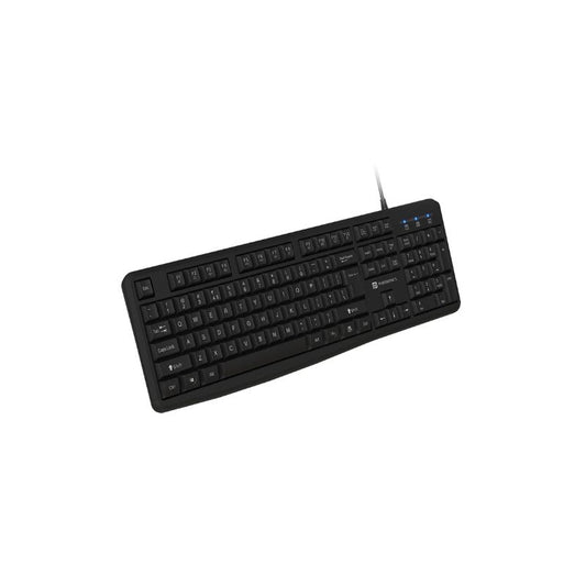 Portronics Ki-Pad 4 USB Wired Keyboard (POR-2753) | Full-Size Layout with Numeric Keypad | USB Plug-and-Play | Multimedia Hotkeys & Fn Shortcuts | Ergonomic Design with 1.5 m Cable for Comfortable Typing