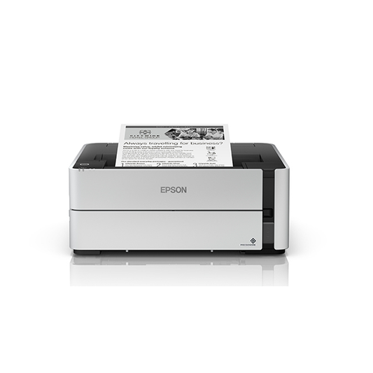 Epson EcoTank M1140 Monochrome Ink Tank Printer – Print Only | Duplex | USB | High Yield | Low Cost Black & White Business Printer