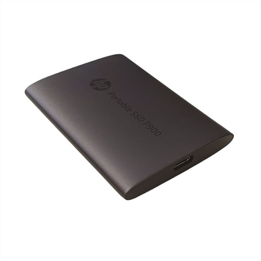 HP P900 Portable SSD 512GB | Ultra-Fast External Storage Drive | USB 3.2 Gen High-Speed Performance | Compact Metal Body Design | Reliable Data Backup Solution | Portable Solid State Drive for Laptop & PC