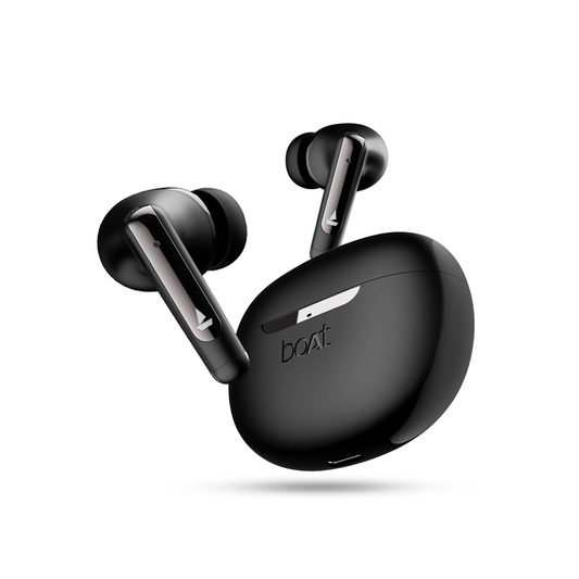 boAt Airdopes 141 Elite ANC| 4Mics ENx Tech| 42H Battery| Fast Charge| Stream Ad Free Music via App Support| IPX5| Bluetooth Earbuds| TWS Ear Buds Wireless Earphones with mic