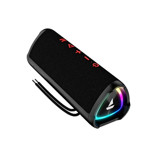boAt Stone 750 Bluetooth Speaker with 12W Signature Sound| RGB LEDs| Up to 12 hrs Playback| TWS Mode| Bluetooth v5.3| AUX Port| TF Card| Built-in Mic| Voice Assistant & IPX5