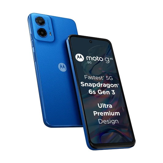 Motorola G45 5G |4GB RAM, 128GB Storage | 6.5" FHD+ Display | Snapdragon 6 Gen1 Processor | 50MP Camera | 16MP Front Camera | 5000mAh Battery | 33W Charging