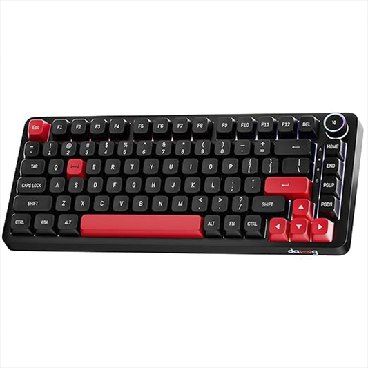 W-dawg W25101 Wireless Mechanical Gaming Keyboard (HIGHKEY 718) | Rechargeable Wireless Keyboard | Mechanical Switches | Anti-Ghosting | PC, Laptop & Gaming Compatible