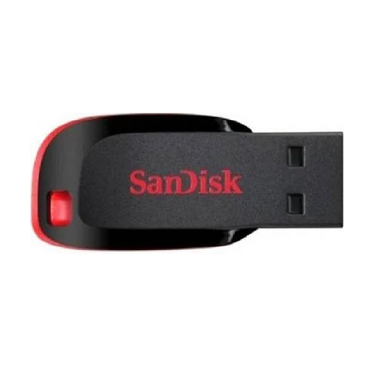 SanDisk Cruzer Blade 16 GB USB 2.0 Pen Drive| Portable| 110D x 10W x 10H Millimeters Dimension| 5-year limited warranty