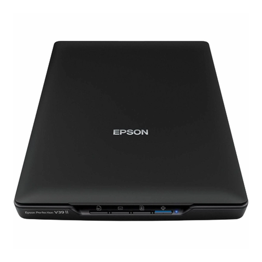 Epson Perfection V39II Flatbed Scanner| USB powered| Easy Photo Scan| 4800 x 4800 dpi scanning| 1 year warranty
