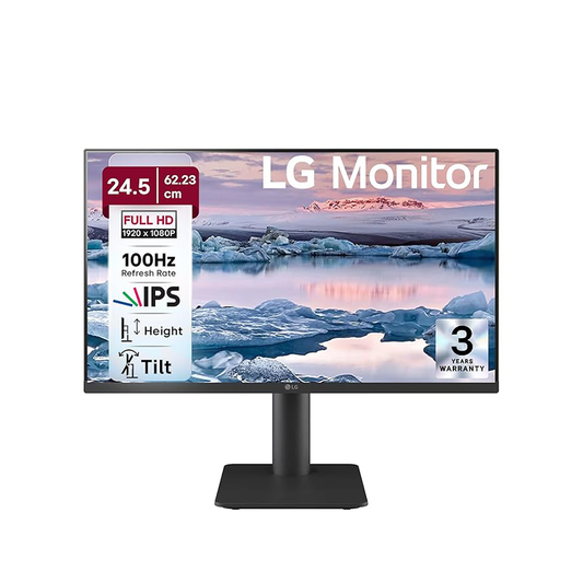 LG 27MS550-B.ATR 27-Inch Monitor | Full HD IPS | 100Hz | Anti-Glare | Built-in Speakers | HDMI | Home & Office Use