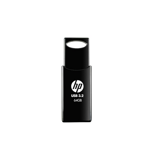 HP 712w 64GB USB 3.2 Flash Drive – High-Speed Portable Memory Stick| Durable Compact Design| Fast Data Transfer for Laptop|Desktop|