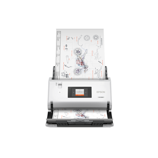 Epson DS-32000 EPIL High-Speed A3 Document Scanner – Professional Flatbed & ADF Scanner | Duplex Scanning | Large Format Business Document Management | USB Connectivity