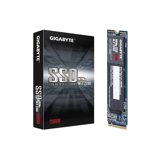 GIGABYTE 256 GB M.2 NVMe PCIe 3.0×4 Internal SSD – High‑Speed NVMe Storage, M.2 2280 Form Factor