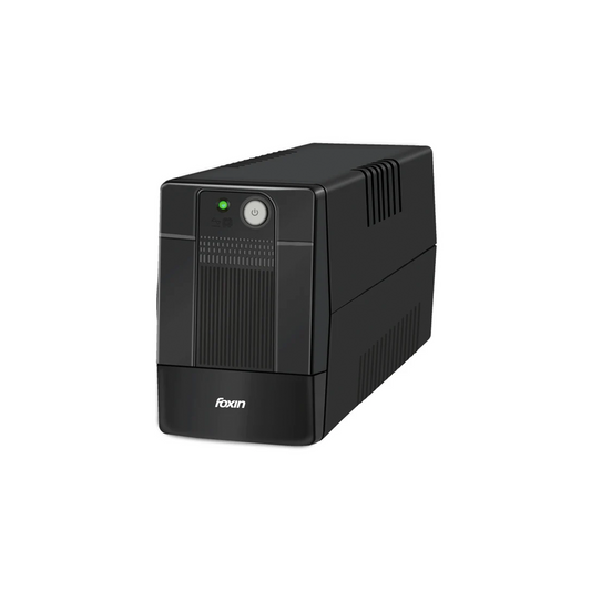 Foxin 600VA UPS |Reliable Home & Office Power Backup| Automatic Voltage Regulation| Overload Protection| Compact Design for Computers,|Routers, and Electronics