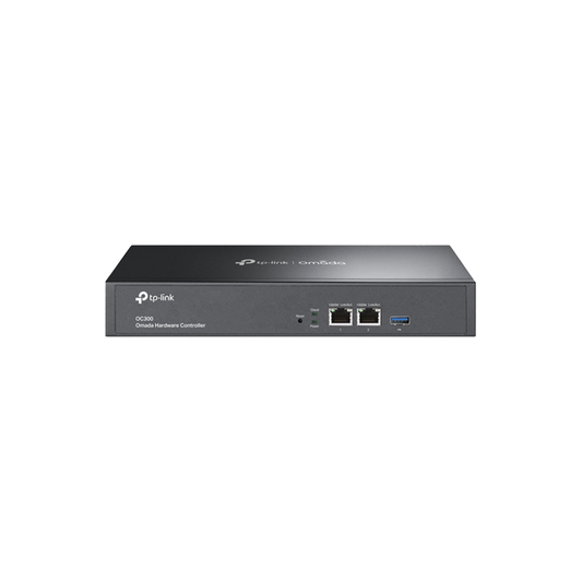 TP-Link Omada Hardware Controller | SDN Integrated | 2 Gigabit Port + 1 USB 3.0 Port | Manage Up to 500 Devices | Easy & Intelligent Network Monitor & Maintenance | Cloud Access & Omada App |OC300