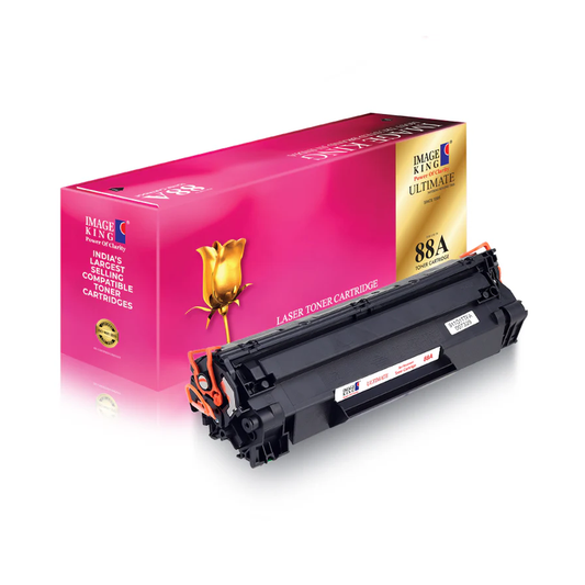 Image King 88A Ultimate Toner Cartridge| Black| 50 Watts| For Hp LaserJet printer| 750 Grams
