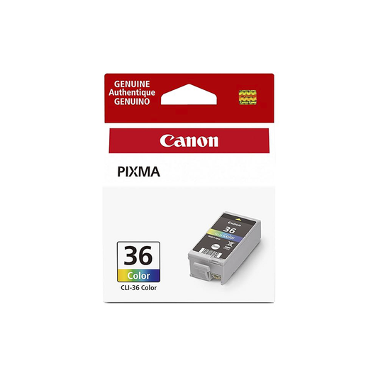 Canon CLI-36 Color Ink Cartridge for PIXMA Printers | Genuine Tri-Color Ink | Vibrant Photo Printing