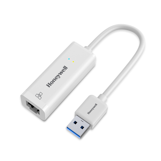 Honeywell USB 3.1 to Gigabit Ethernet Adapter| White| Gigabit Ethernet, USB| 3 Years Manufacturer Warranty