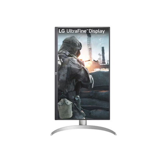 LG 27UP650K-W.ATR 27-Inch Monitor | 4K UHD IPS | HDR10 | AMD FreeSync | HDMI & DisplayPort | Adjustable Stand | White