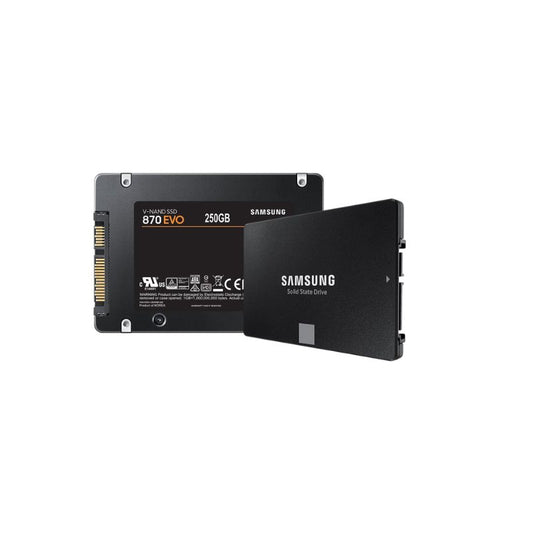 Samsung 870 EVO 500GB 2.5" SATA III SSD | Ultra-Fast 560MB/s Read & 530MB/s Write| Reliable 3D V-NAND Flash| Energy-Efficient| Durable| Wide Compatibility for Laptops & Desktops| Perfect Storage Upgrade for Enhanced Performance