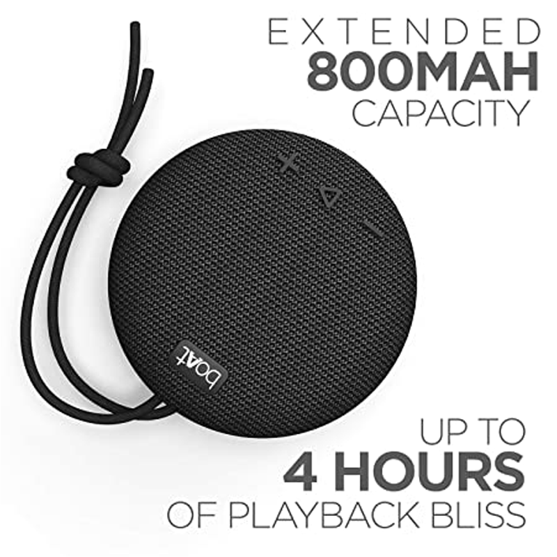 boAt Stone 190| Made in India |5W Bluetooth Speaker| Up to 4 Hrs of playback bliss| Wireless speaker| Tabletop Mount| Light weight speaker
