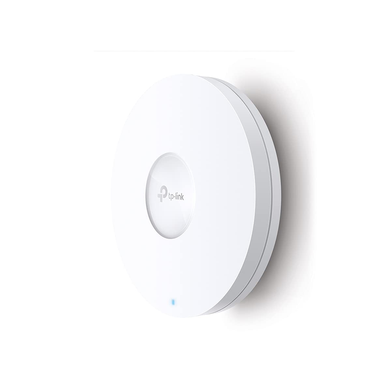 TP-Link EAP670 V2 Omada Wifi 6 Ultra- Slim AX5400 Wireless 2.5G Ceiling Mount Access Point Support Mesh,Dual-Band,OFDMA,Seamless Roaming|HE160 & MU-MIMO SDN Integrated Cloud Access & Omada App Poe+