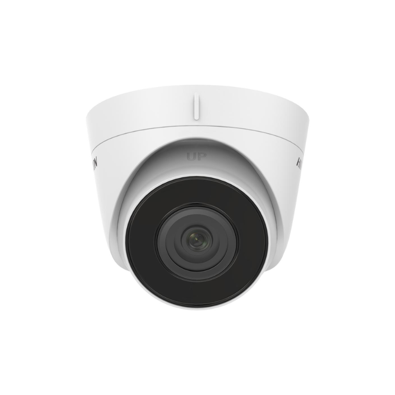 Hikvision 4 MP Fixed Turret Network Dome Camera|DS-2CD1343G0-I|High quality imaging |Advanced infrared technology with long IR range -UF: Built-in microphone for real-time audio security