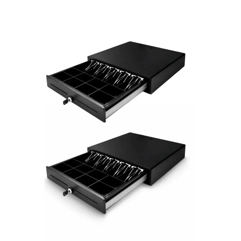 TVS Electronics Champ CD 58410G Cash Drawer Heavy Duty Secure Cash Storage for Retail Stores Supermarkets Restaurants and POS Checkout Counters