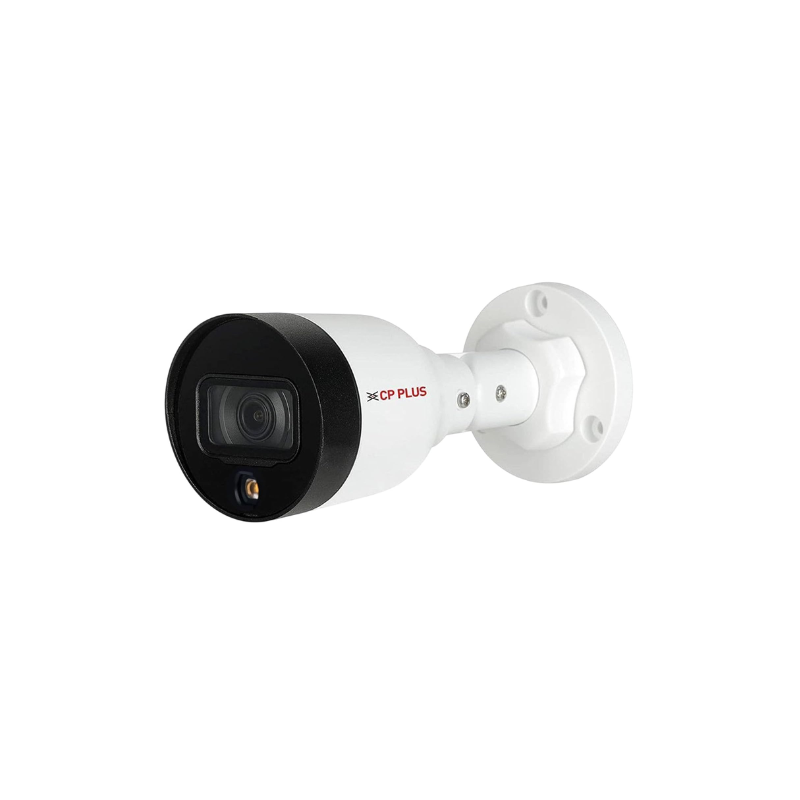 CP PLUS 2MP Full HD IP Outdoor Bullet Camera | STQC Model | Model: CP-UNC-TA21L3C-LQ | Color Night Vision | IR Night Vision | 3.6mm Fixed Lens | Built-in Mic | IP67 Weatherproof