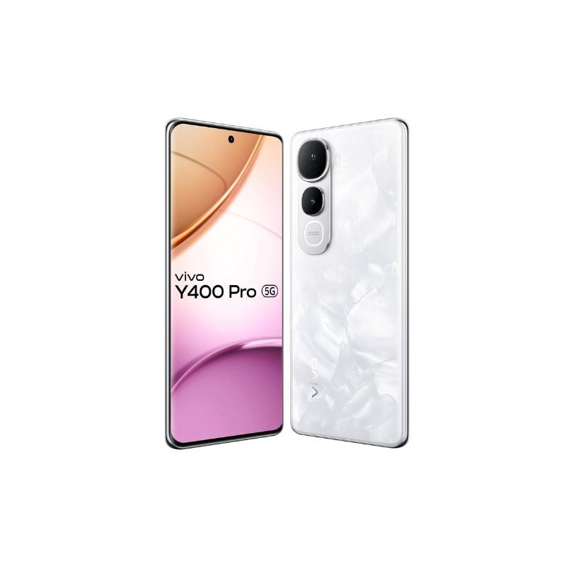 Vivo Y400 Pro 5G Smartphone 8GB RAM|128GB Storage Lightning|Fast 5G Performance| Sleek Premium Design Immersive Display and Long-Lasting Battery Life