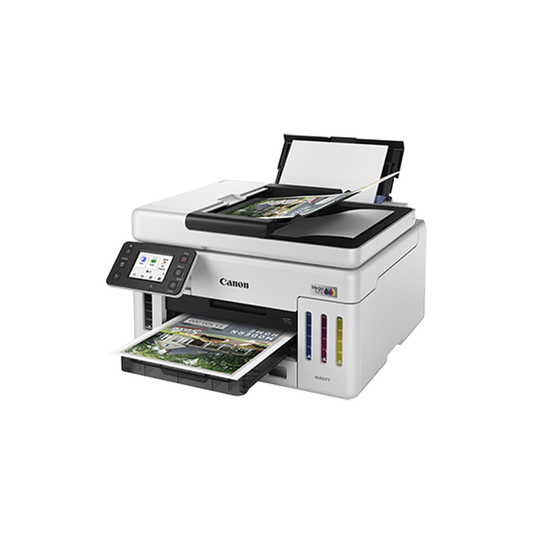 Canon MAXIFY GX6170 | All-in-One Ink Tank Printer with Auto Duplex & ADF | Print Scan Copy Fax | WiFi High Volume Business Printer | Low Cost Office Printing Solution | Smart Multifunction InkTank Printer