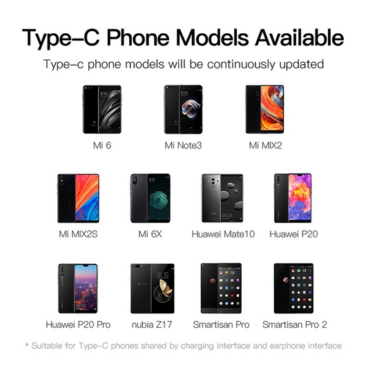 Vention Type-C to 3.5mm Audio Cable 0.1M Black Metal Type| OMTP&CTIA Compatible| Stable Signal Transmission| Wide compatibility| 3 years warranty