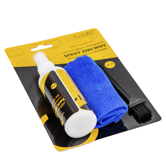 Shine Guard 50 Spray & Wipe Cleaning Kit – Powerful All-Purpose Surface Cleaner for Home & Office