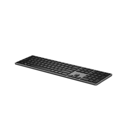 HP 975 USB+BT Dual-Mode Wireless Keyboard | Multi-Device Connectivity | Bluetooth & USB Receiver Support | Silent & Comfortable Typing Experience | Premium Ergonomic Design | Long Battery Life Productivity Keyboard