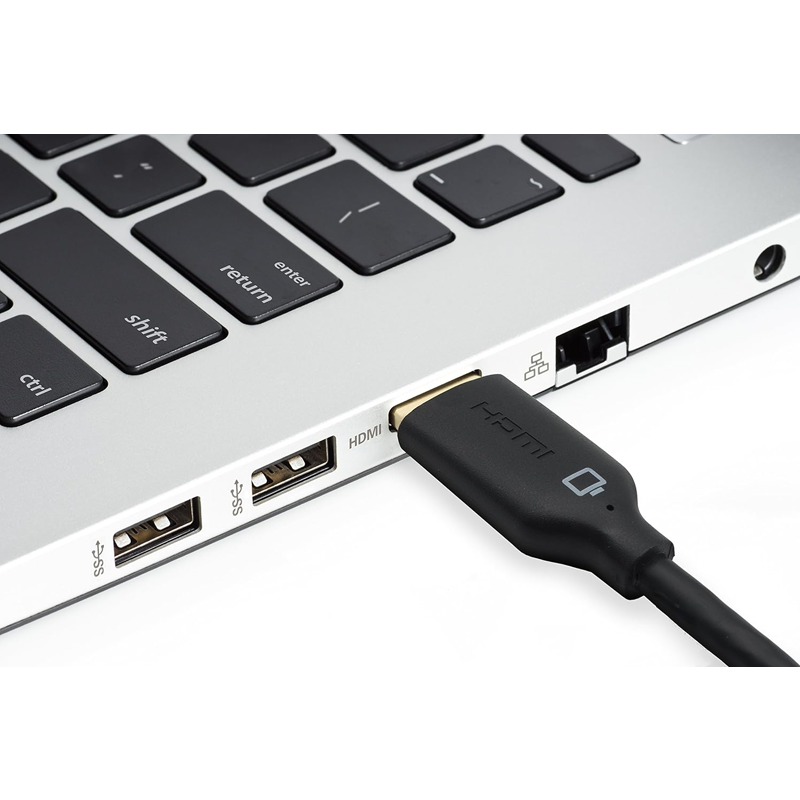 Belkin F3Y021bt5M High Speed HDMI Cable with Ethernet - 5 Meter| HDMI| RJ45| High Speed| 3D Compatible| 2 years warranty